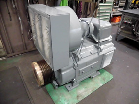 DC MOTOR 110KW整備